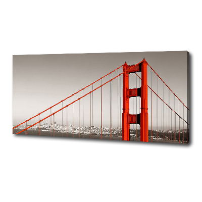 Tableau imprimé sur toile Pont de San Francisco