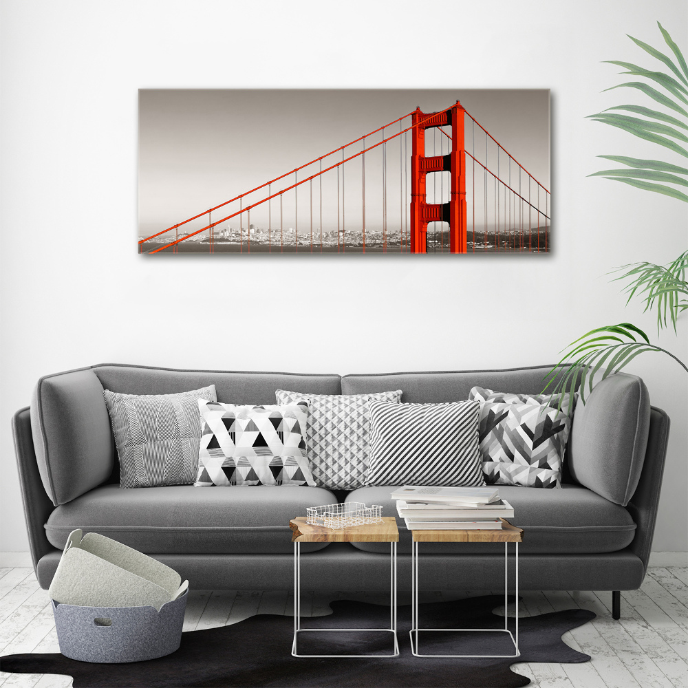 Tableau imprimé sur toile Pont de San Francisco