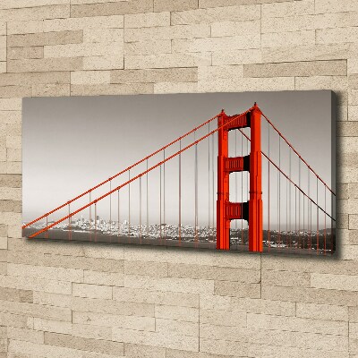 Tableau imprimé sur toile Pont de San Francisco