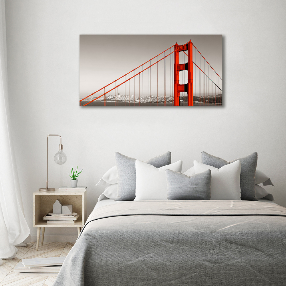 Tableau imprimé sur toile Pont de San Francisco