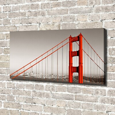 Tableau imprimé sur toile Pont de San Francisco