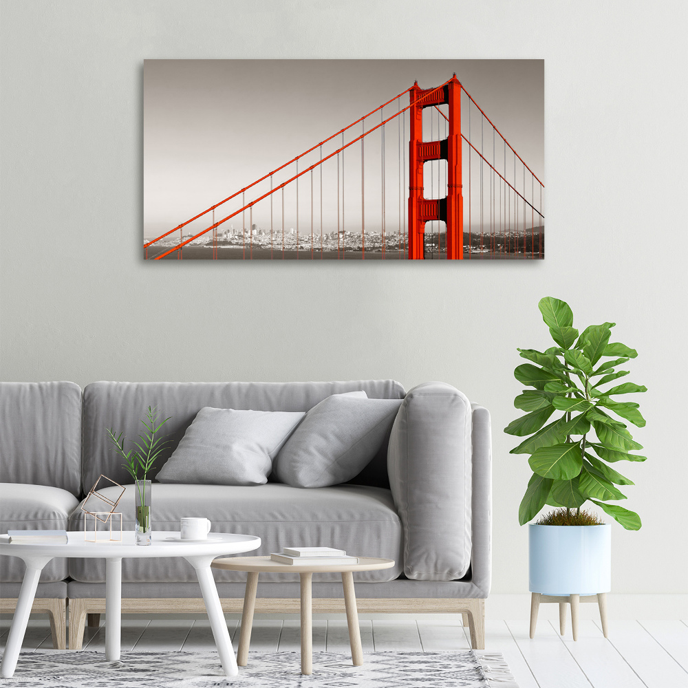 Tableau imprimé sur toile Pont de San Francisco