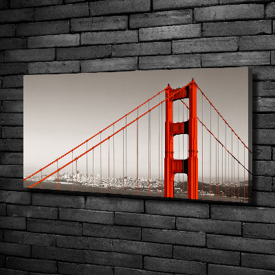 Tableau imprimé sur toile Pont de San Francisco