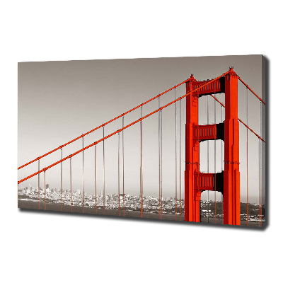 Tableau imprimé sur toile Pont de San Francisco