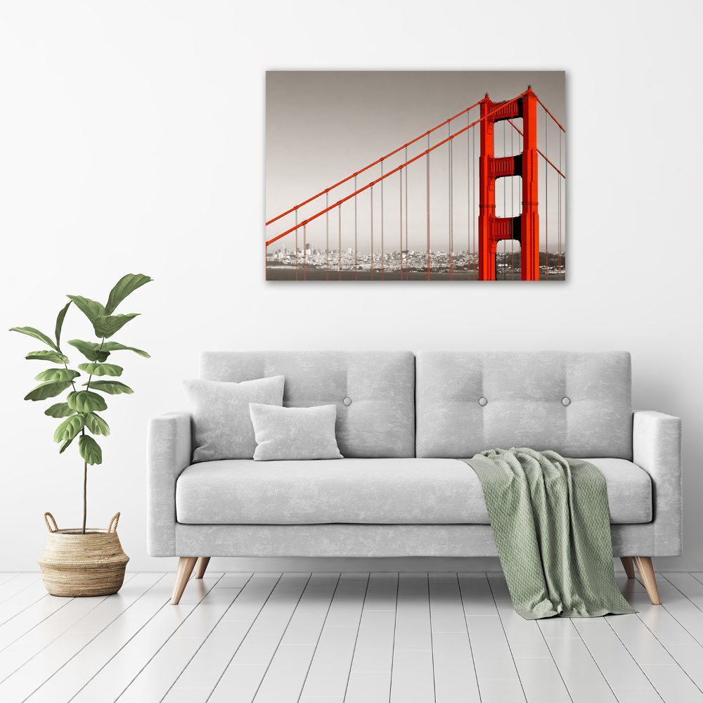 Tableau imprimé sur toile Pont de San Francisco