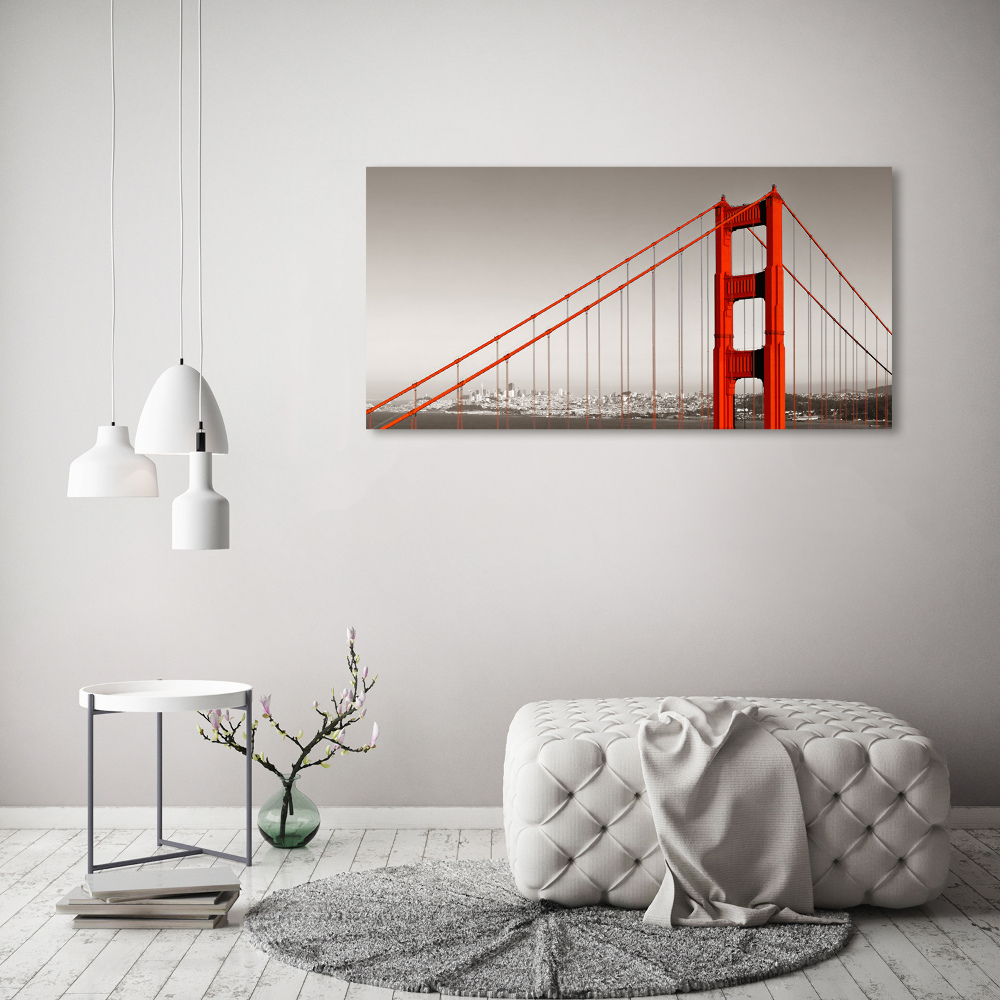 Tableau imprimé sur toile Pont de San Francisco