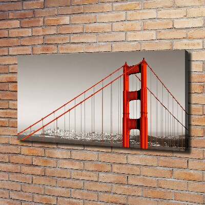 Tableau imprimé sur toile Pont de San Francisco