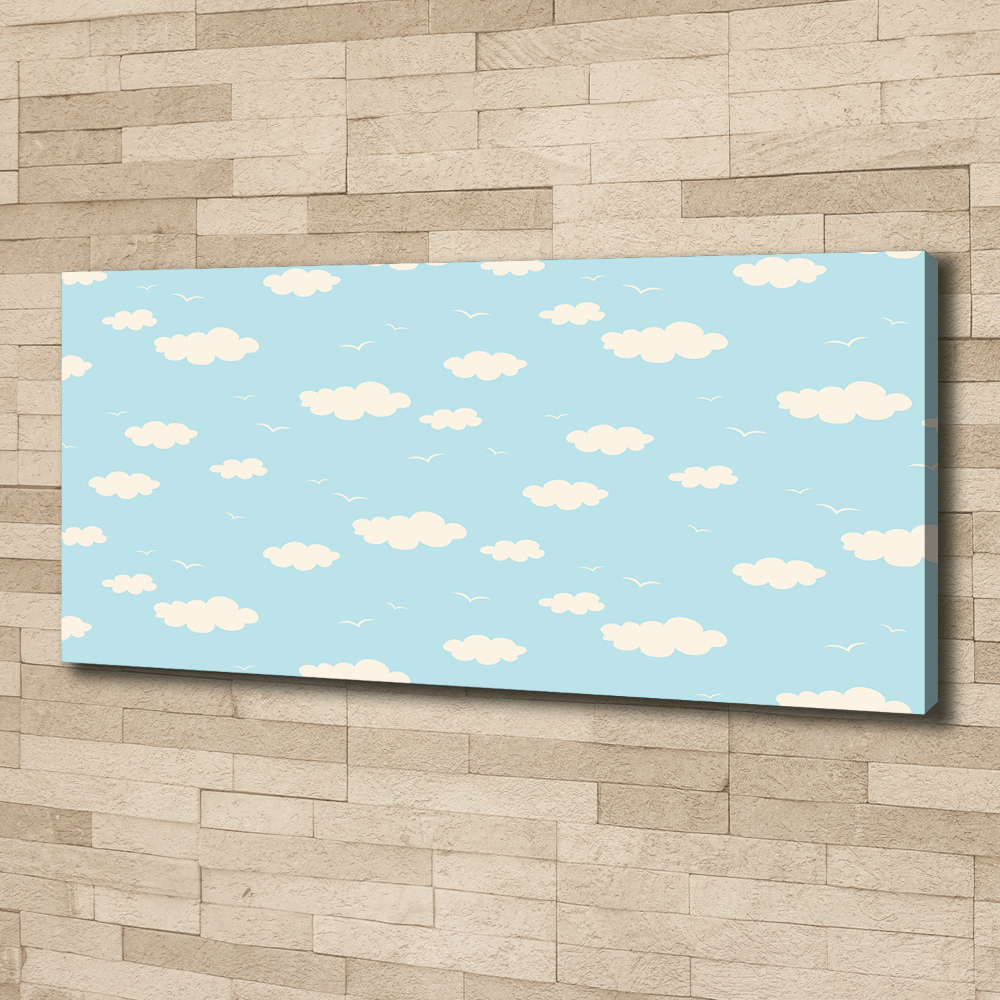 Tableau sur toile Nuages