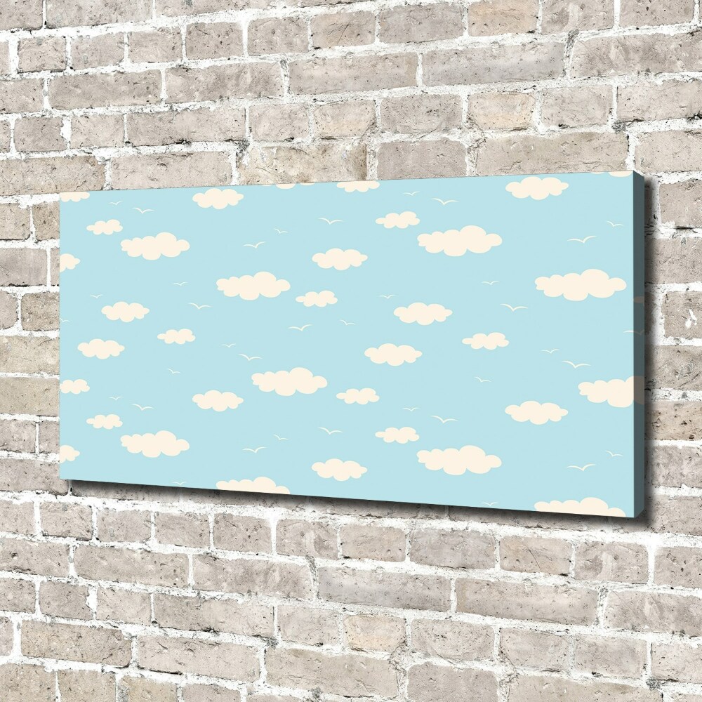 Tableau sur toile Nuages