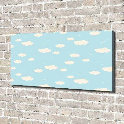 Tableau sur toile Nuages