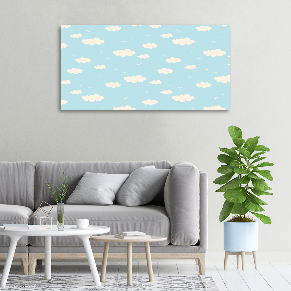 Tableau sur toile Nuages