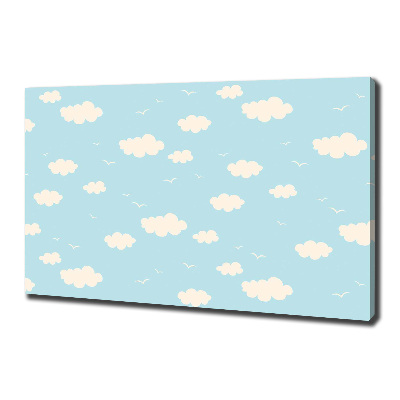 Tableau sur toile Nuages