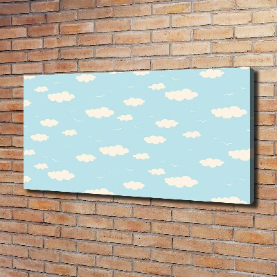 Tableau sur toile Nuages