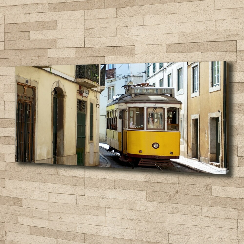 Tableau toile imprimée Tramway de Lisbonne