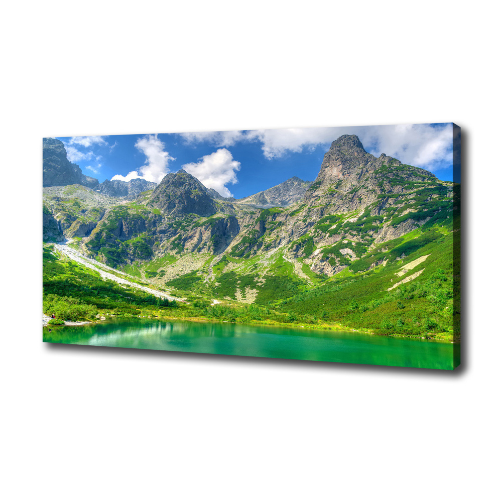 Tableau mural sur toile Lac de montagne