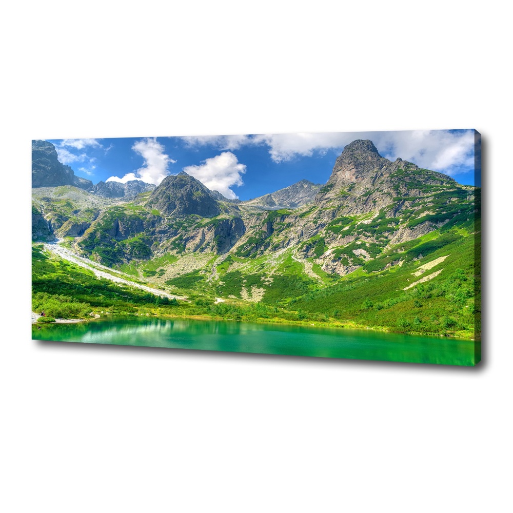 Tableau mural sur toile Lac de montagne