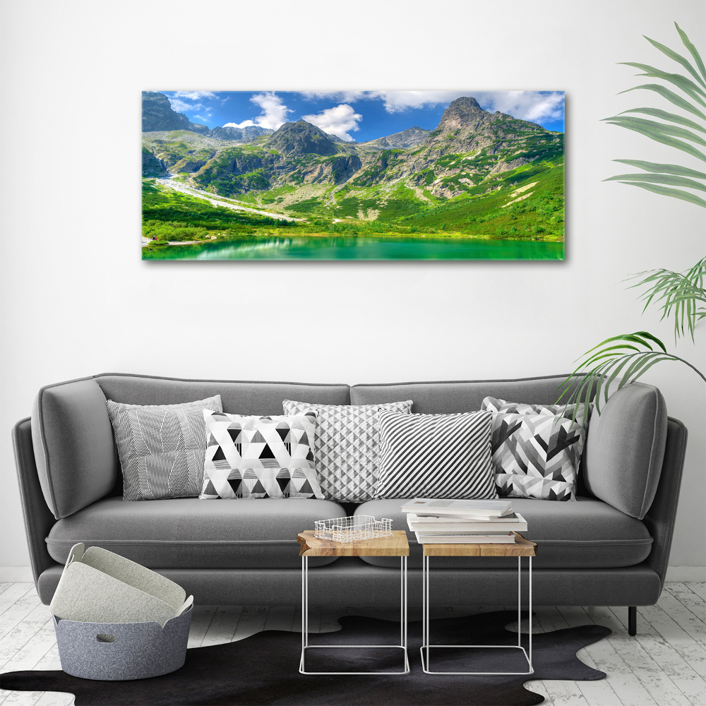 Tableau mural sur toile Lac de montagne