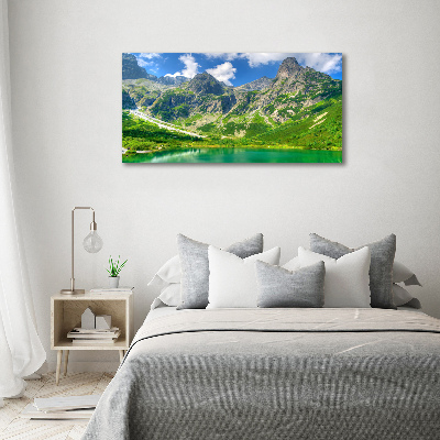 Tableau mural sur toile Lac de montagne