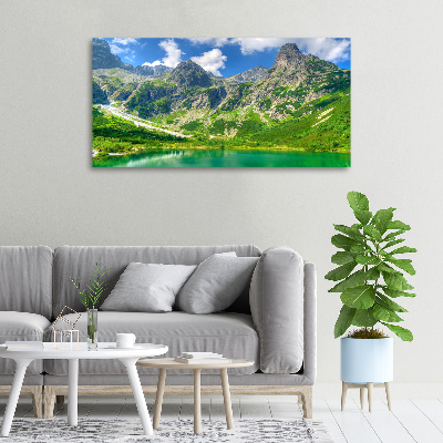 Tableau mural sur toile Lac de montagne