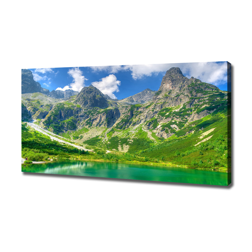 Tableau mural sur toile Lac de montagne