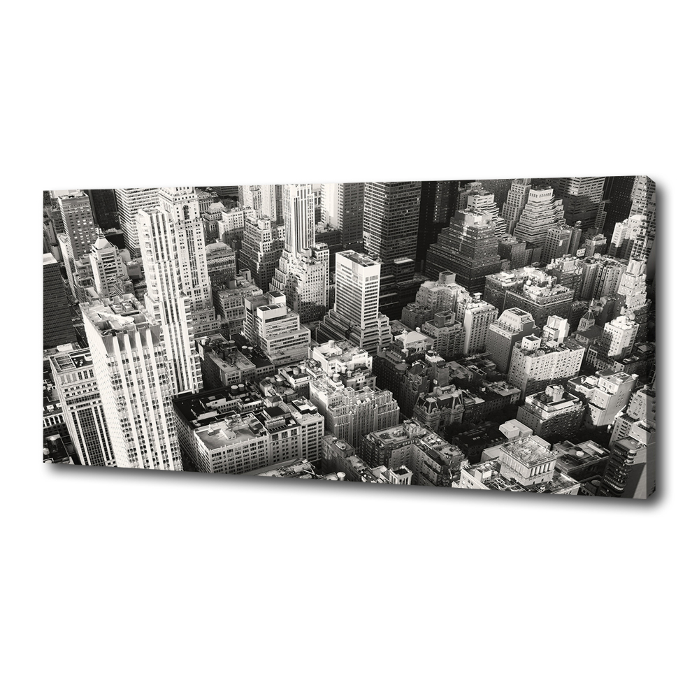 Tableau mural sur toile Vol d'oiseau de la ville de New York