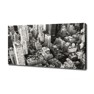 Tableau mural sur toile Vol d'oiseau de la ville de New York