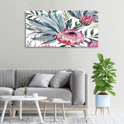 Tableau toile imprimée Protea