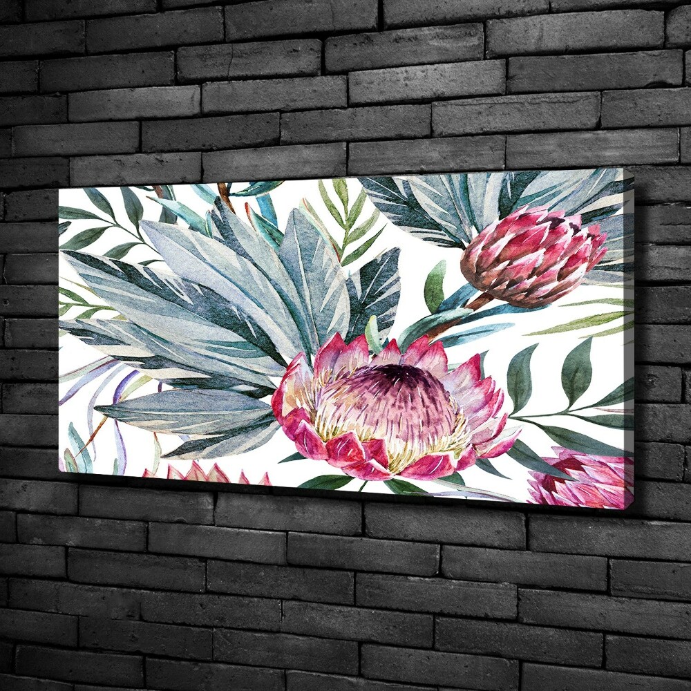 Tableau toile imprimée Protea