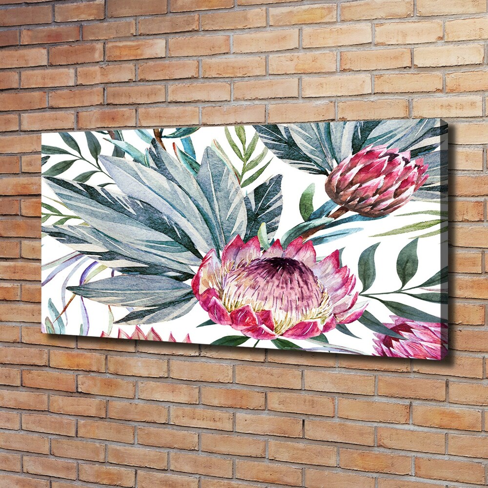 Tableau toile imprimée Protea