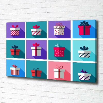 Tableau imprimé sur toile Cadeaux