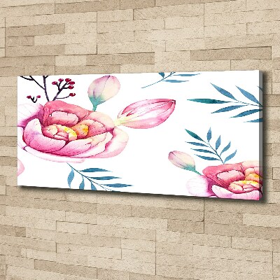 Tableau photo sur toile Richesse des fleurs