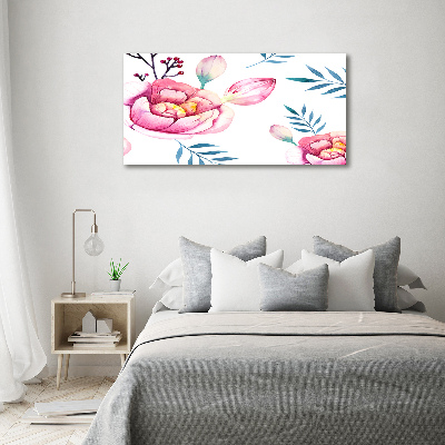 Tableau photo sur toile Richesse des fleurs