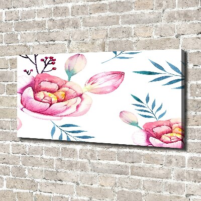 Tableau photo sur toile Richesse des fleurs