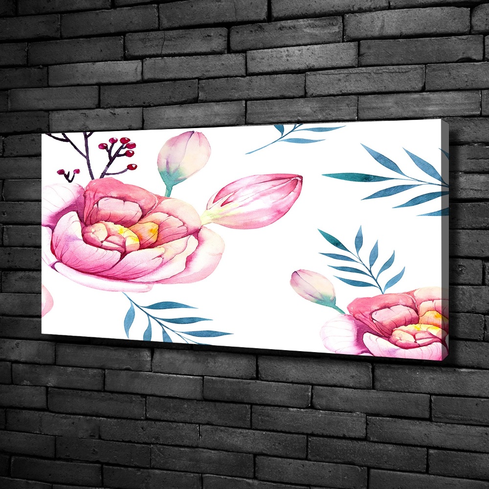 Tableau photo sur toile Richesse des fleurs