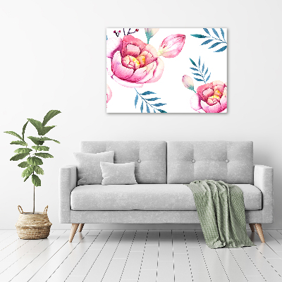 Tableau photo sur toile Richesse des fleurs