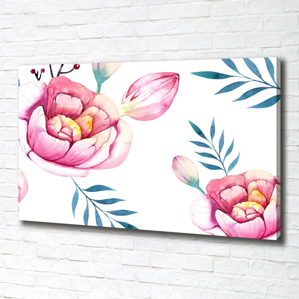 Tableau photo sur toile Richesse des fleurs