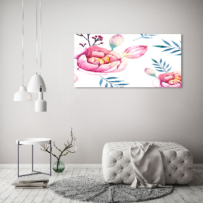 Tableau photo sur toile Richesse des fleurs