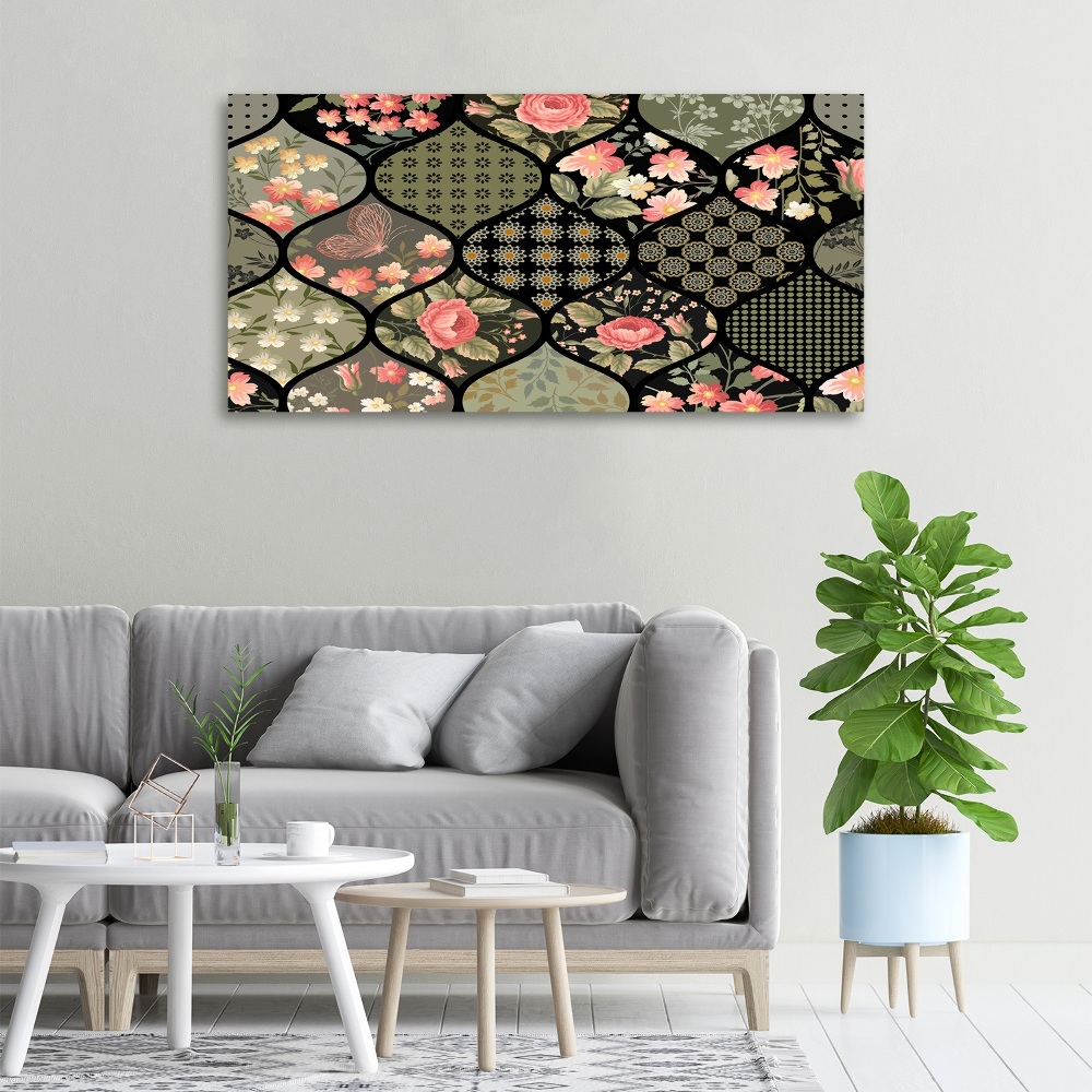 Tableau mural sur toile Richesse des fleurs