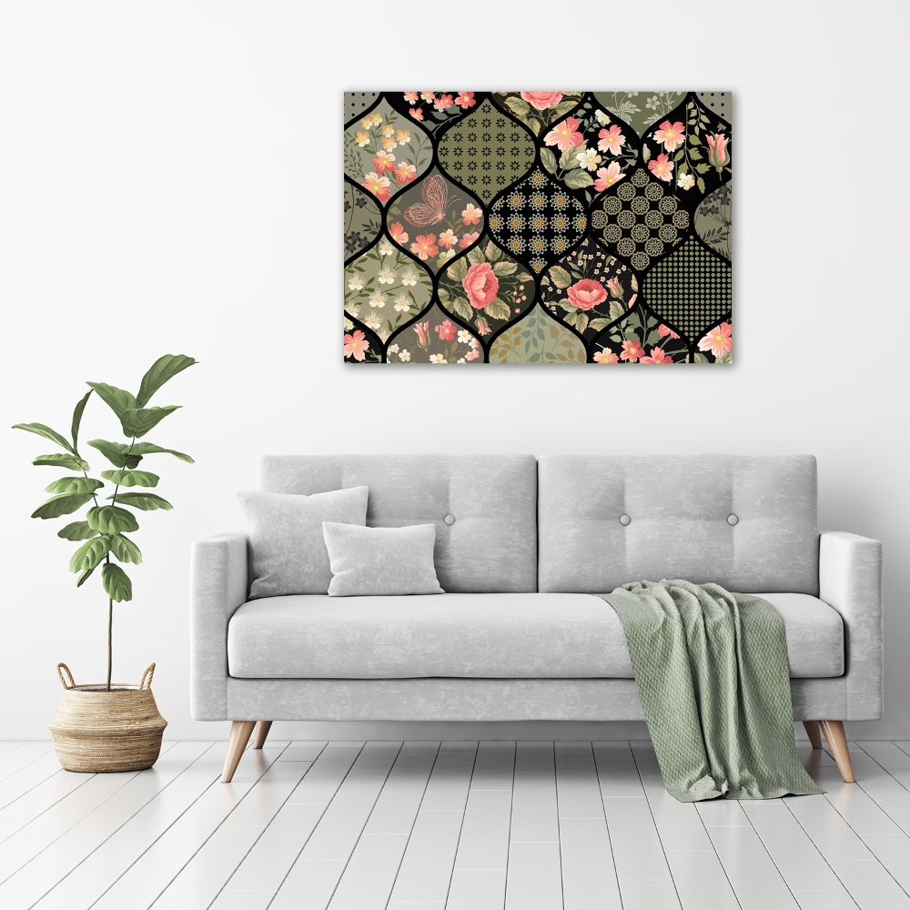 Tableau mural sur toile Richesse des fleurs