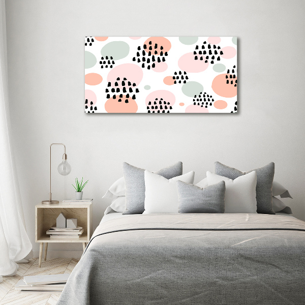 Tableau toile imprimée Taches colorées