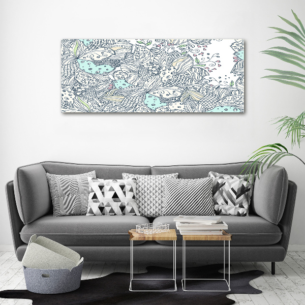 Tableau sur toile Richesse des fleurs