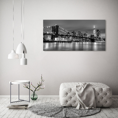 Tableau mural sur toile Pont de Brooklyn Manhattan