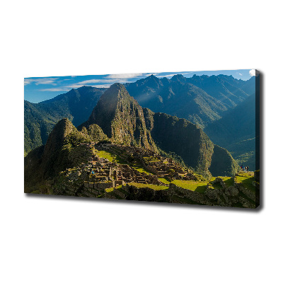 Tableau toile imprimée Ruines du Machu Picchu