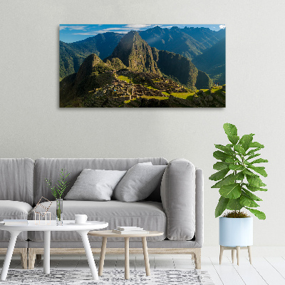 Tableau toile imprimée Ruines du Machu Picchu