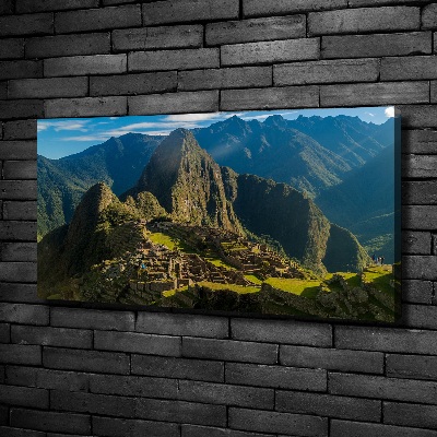 Tableau toile imprimée Ruines du Machu Picchu