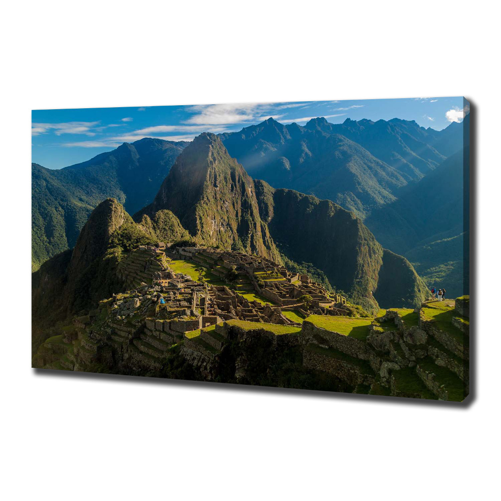 Tableau toile imprimée Ruines du Machu Picchu