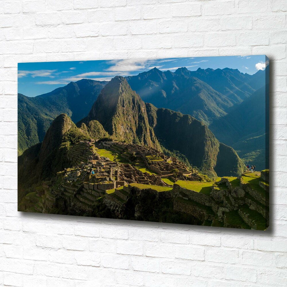 Tableau toile imprimée Ruines du Machu Picchu