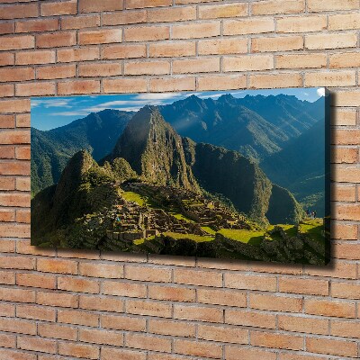 Tableau toile imprimée Ruines du Machu Picchu