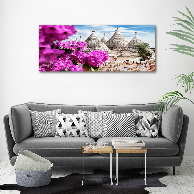 Tableau photo sur toile Maisons Trulli