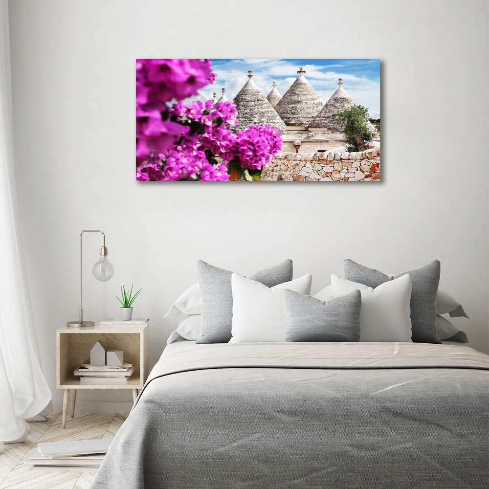 Tableau photo sur toile Maisons Trulli